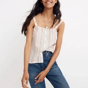 Madewell Multicolor Striped Camisole Top small